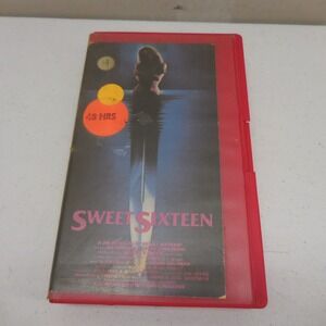 Sweet Sixteen VHS 1983 Vestron Video Horror Slasher Susan Strasberg VA4001